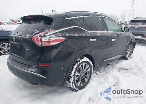 2018 Nissan Murano Sv z USA, uszkodzony, nr VIN 5N1AZ2MG9JN116181